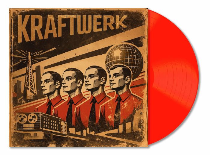 KRAFTWERK - Live In The UK 1975 FM Radio Broadcast vinyl sleeve