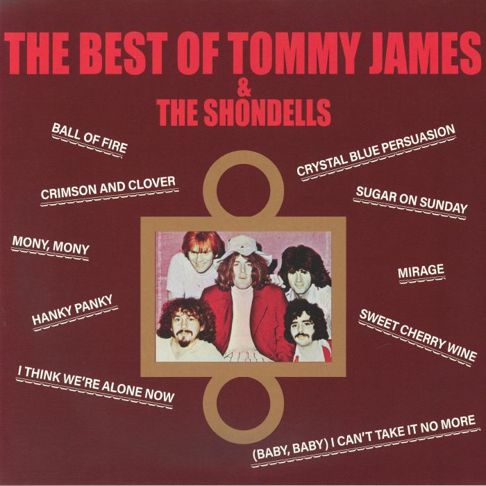 JAMES, Tommy & THE SHONDELLS - The Best Of Tommy James & The Shondells vinyl sleeve