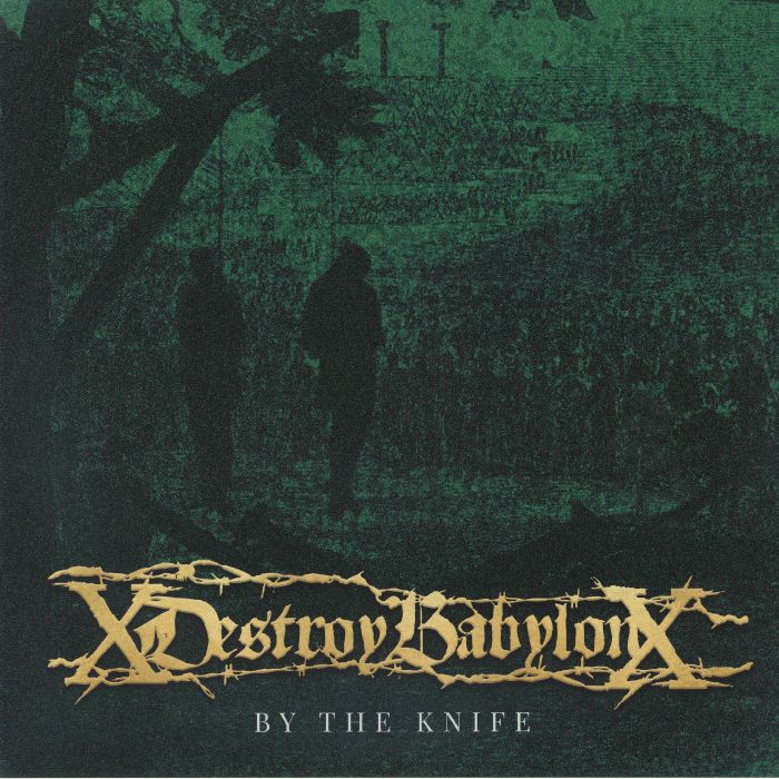 DESTROY BABYLON - By The Knife (reissue) vinyl sleeve