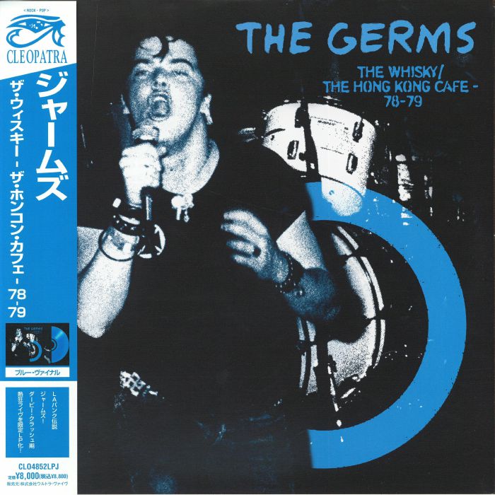 GERMS, The - The Whisky: The Hong Kong Cafe 78-79 vinyl sleeve