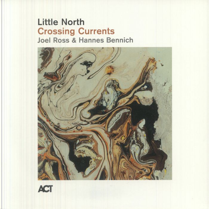LITTLE NORTH feat JOEL ROSS/HANNES BENNICH - Crossing Currents vinyl sleeve