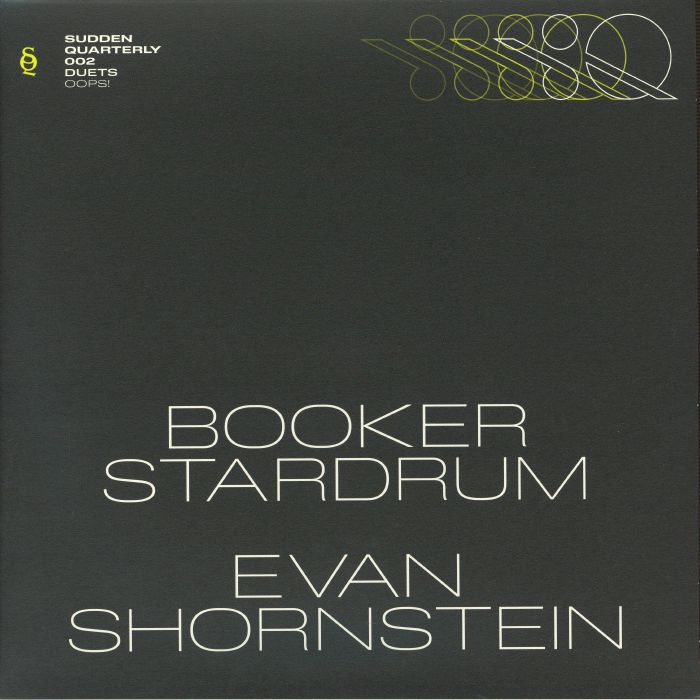 BOOKER STARDRUM/EVAN SHORNSTEIN - Oops! vinyl sleeve