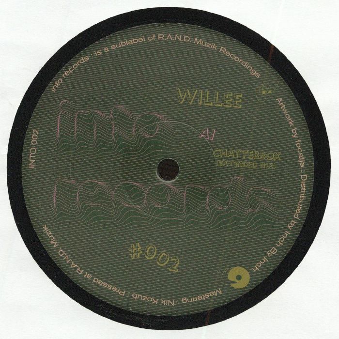 WILLEE - Playground For Thought EP vinyl sleeve