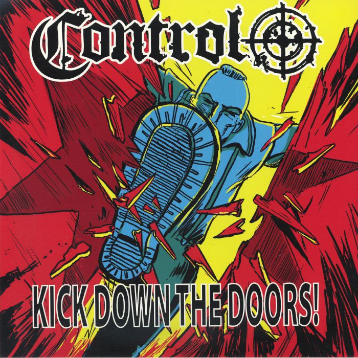 CONTROL - Kick Down The Doors! vinyl sleeve