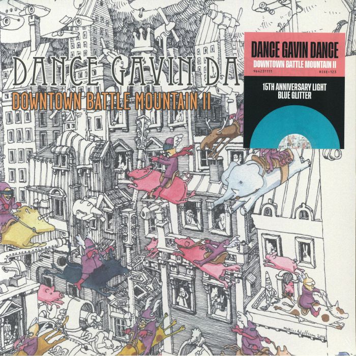 DANCE GAVIN DANCE - Downtown Battle Mountain II (15 Year Anniversary Edition) vinyl sleeve