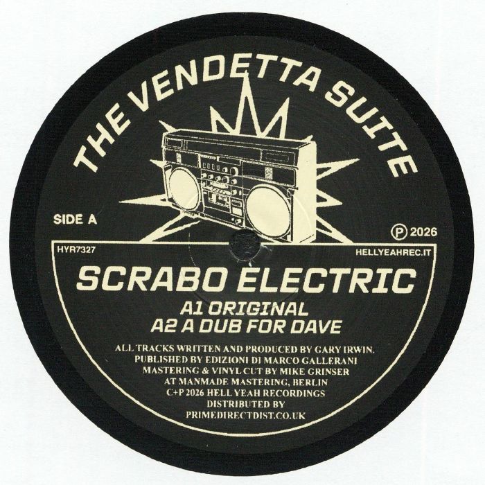VENDETTA SUITE, The - Scrabo Electric vinyl sleeve