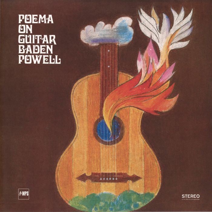 POWELL, Baden - Poema On Guitar (reissue) vinyl sleeve