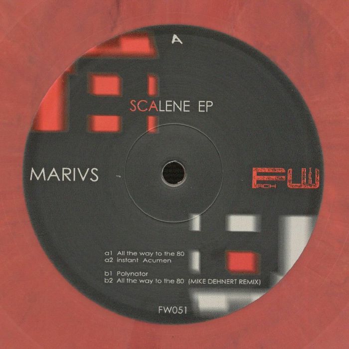 MARIVS - Scalene EP vinyl sleeve