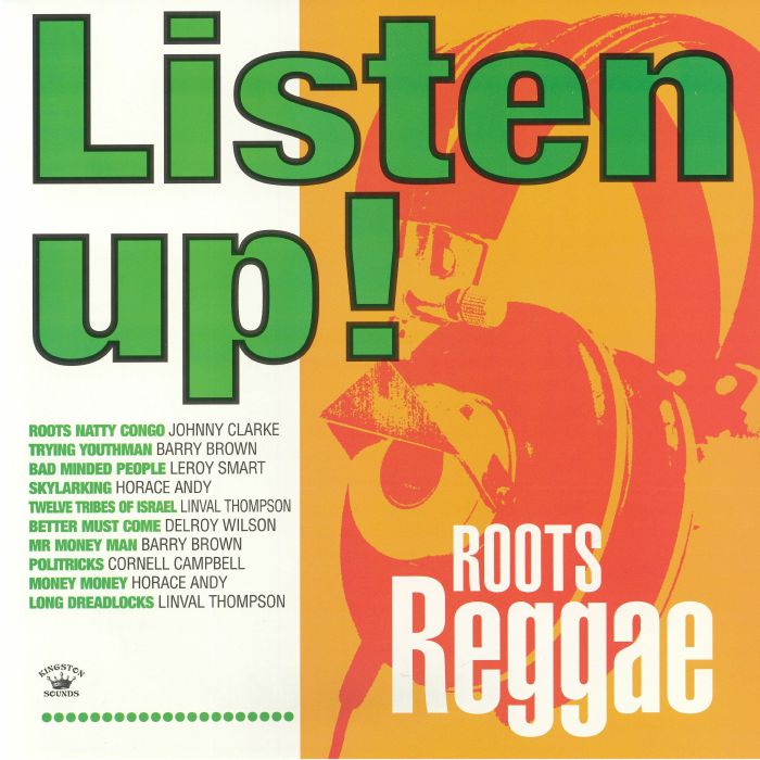 VARIOUS - Listen Up! Roots Reggae vinyl sleeve