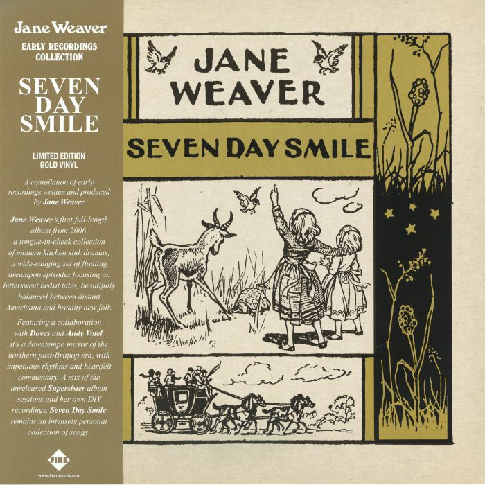 WEAVER, Jane, Seven Day Smile (reissue) vinyl sleeve