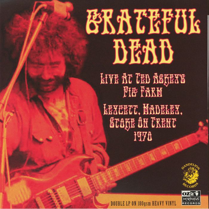 GRATEFUL DEAD - Live At Ted Askey's Pig Farm 1970 vinyl sleeve
