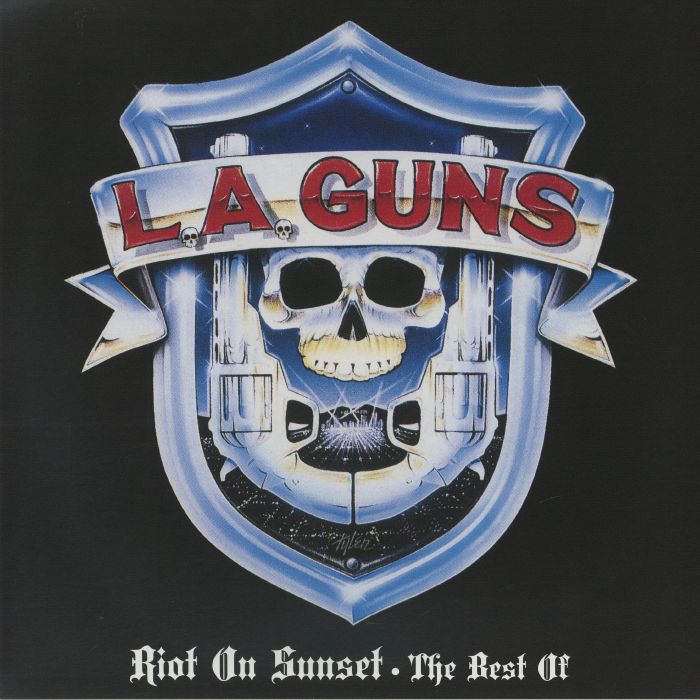 LA GUNS - Riot On Sunset: The Best Of vinyl sleeve
