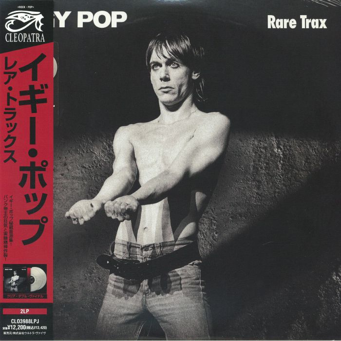 IGGY POP - Rare Trax vinyl sleeve