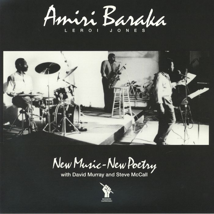 BARAKA, Amiri aka LEROY JONES with DAVID MURRAY/STEVE MCCALL - New Music New Poetry vinyl sleeve