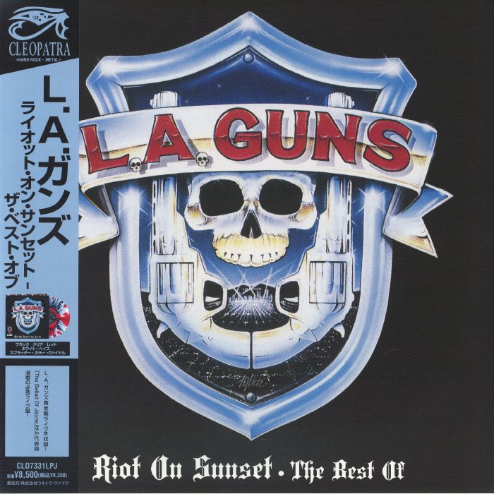 LA GUNS - Riot On Sunset: The Best Of (Japanese Edition) vinyl sleeve