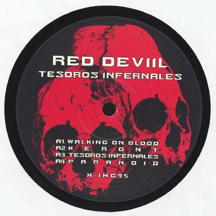 RED DEVIIL - Tesoros Infernales vinyl sleeve