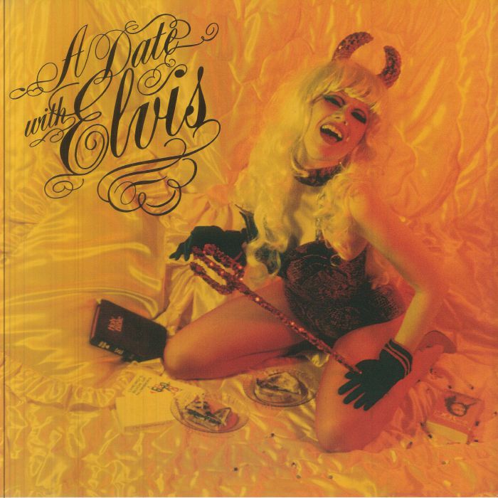 CRAMPS, The - A Date With Elvis (reissue) vinyl sleeve