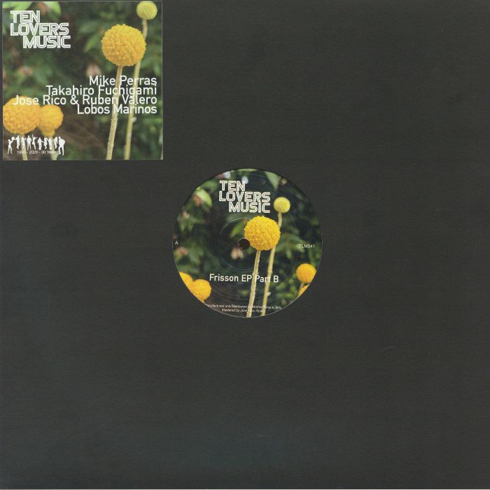 PERRAS, Mike/TAKAHIRO FUCHIGAMI/JOSE RICO/RUBEN VALERO/LOBOS MARINOS - Frisson EP Part B vinyl sleeve