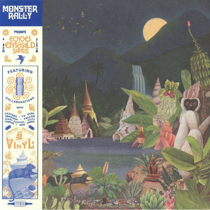 MONSTER RALLY - Echoes Of The Emerald Sands vinyl sleeve