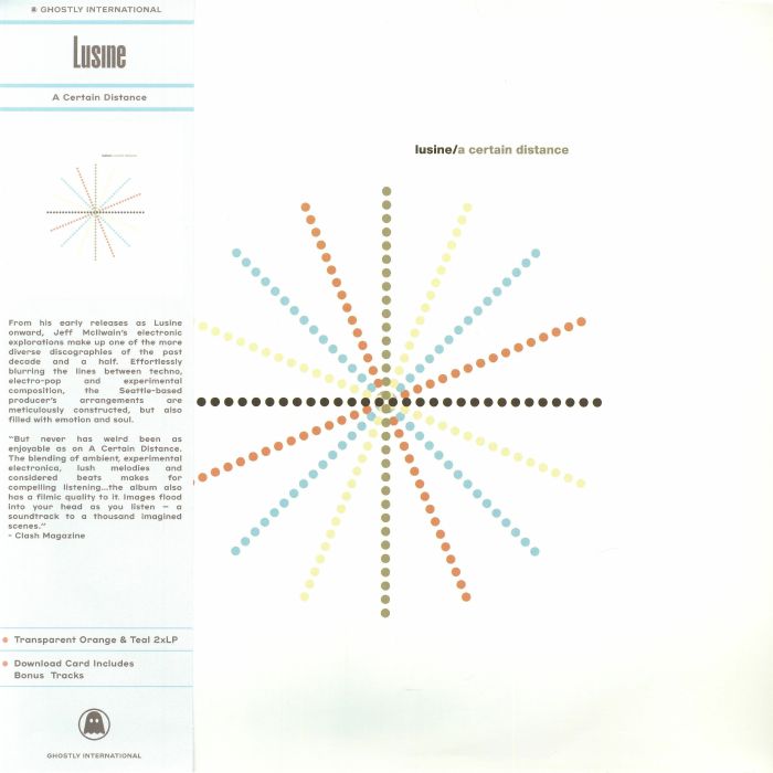 LUSINE - A Certain Distance vinyl sleeve