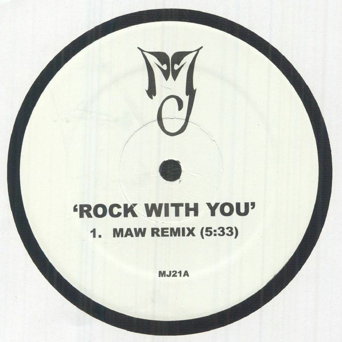 MJ - Rock With You vinyl sleeve