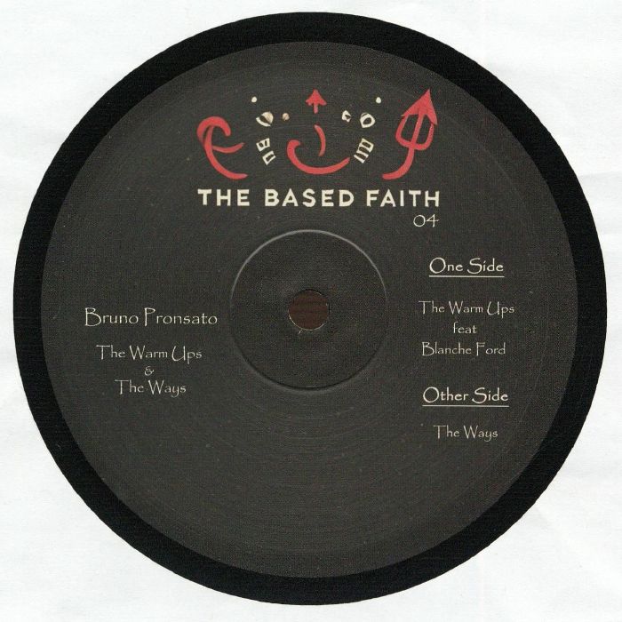 PRONSATO, Bruno - The Warm Up & The Ways vinyl sleeve
