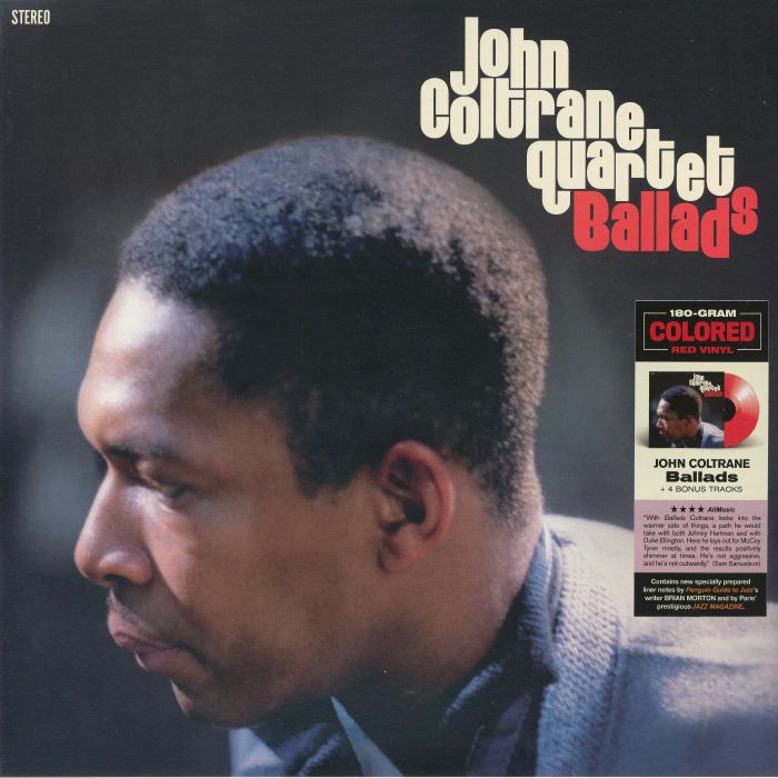 JOHN COLTRANE QUARTET - Ballads vinyl sleeve