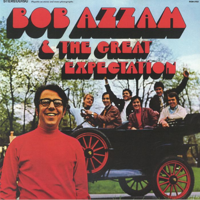 AZZAM, Bob & THE GREAT EXPECTATION - Bob Azzam & The Great Expectation (remastered) vinyl sleeve