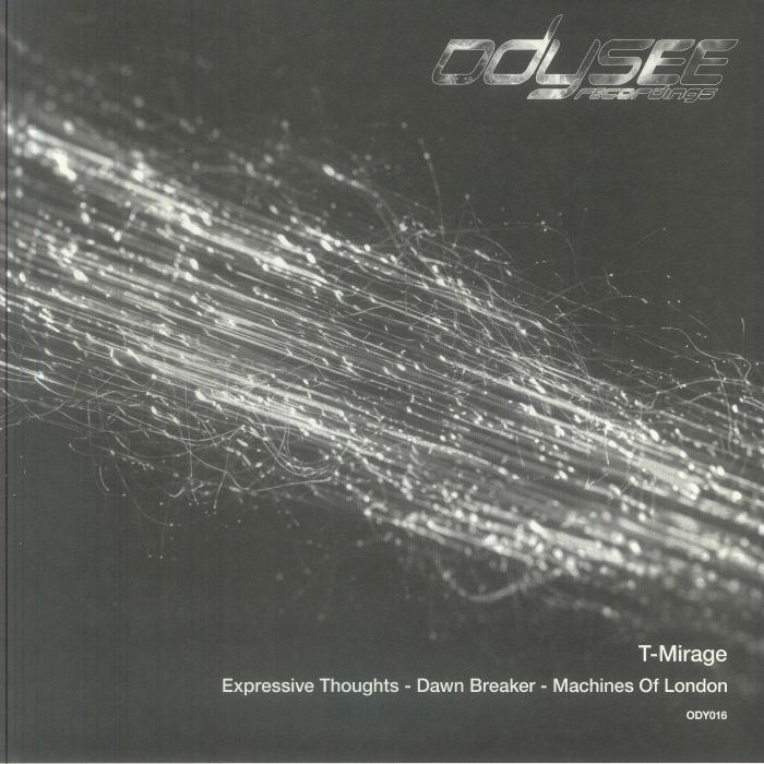 T MIRAGE - Expressive Thoughts EP vinyl sleeve