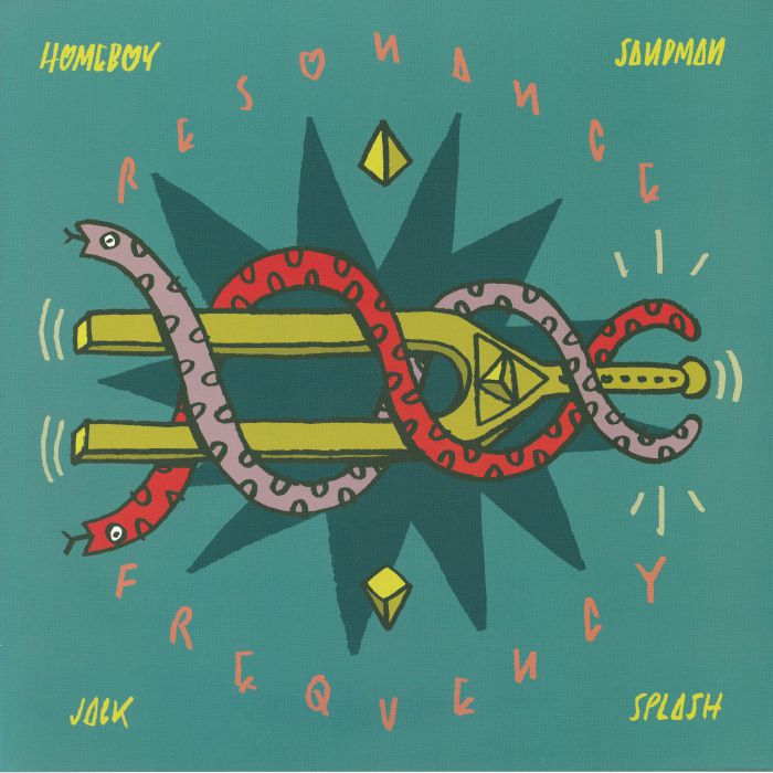 HOMEBOY SANDMAN/JACK SPLASH - Resonance Frequency vinyl sleeve