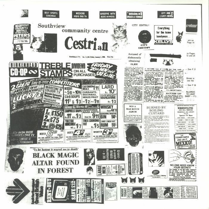 CESTRIAN - Southview Community Center EP vinyl sleeve