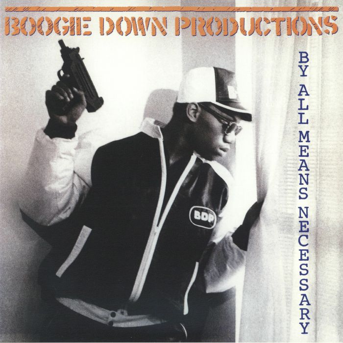BOOGIE DOWN PRODUCTIONS - By All Means Necessary (reissue) vinyl sleeve