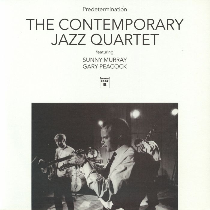CONTEMPORARY JAZZ QUARTET, The feat SONNY MURRAY/GARY PEACOCK - Predetermination vinyl sleeve