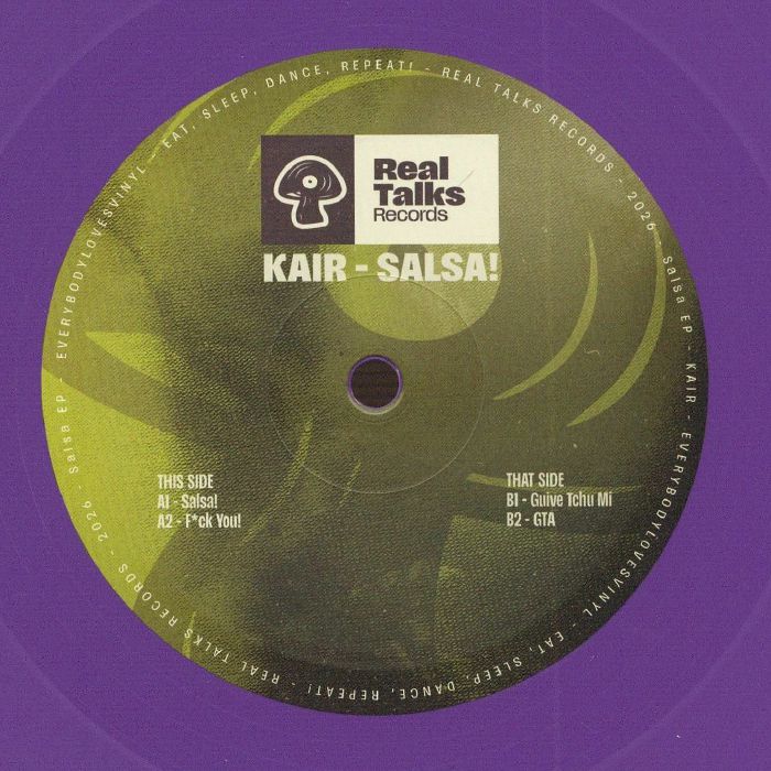 KAIR - Salsa! vinyl sleeve