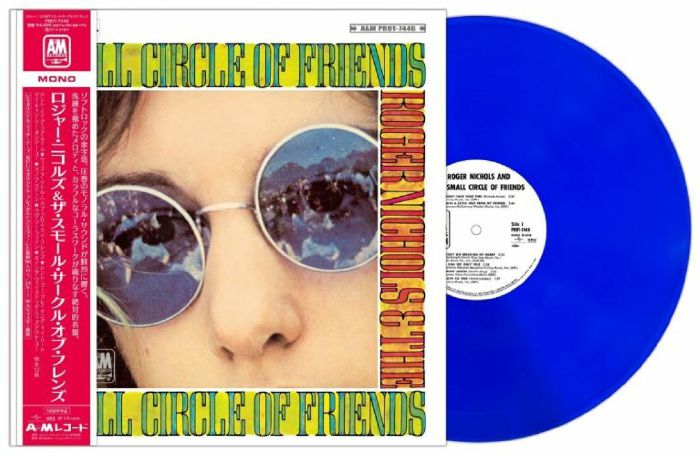 NICHOLS, Roger & THE SMALL CIRCLE OF FRIENDS - Roger Nichols & The Small Circle Of Friends (remastered) (mono) vinyl sleeve