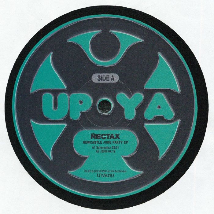NECTAX - Newcastle Juke Party EP vinyl sleeve