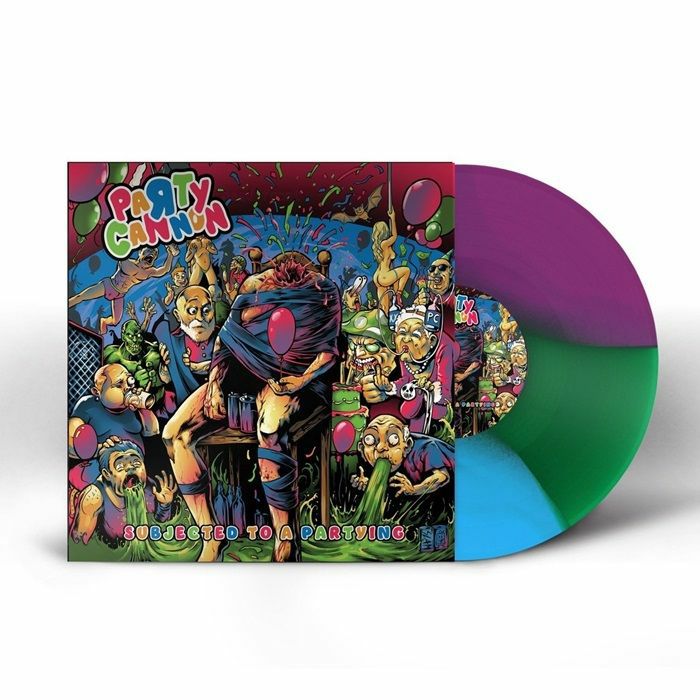PARTY CANNON - Subjected To A Partying vinyl sleeve