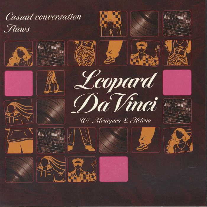 LEOPARD DAVINCI/MONIQUEA - Casual Conversation vinyl sleeve
