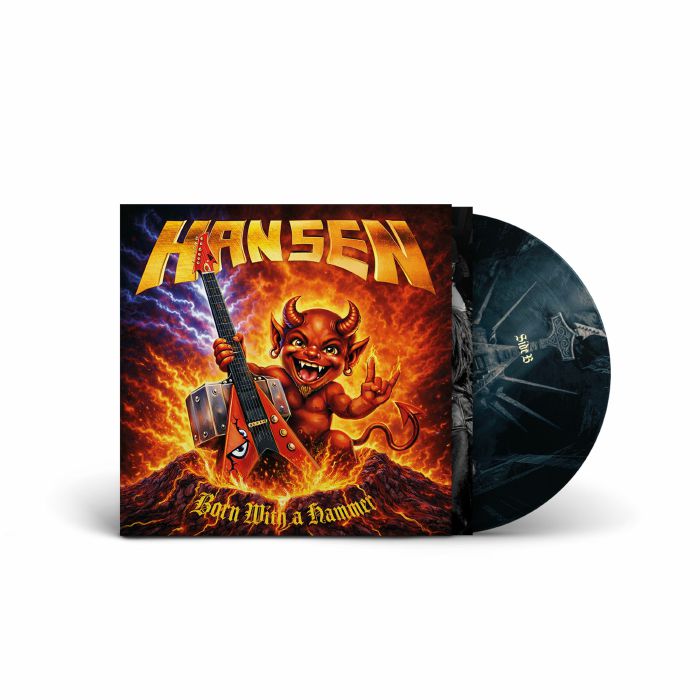 HANSEN, Kai - Born With A Hammer vinyl sleeve