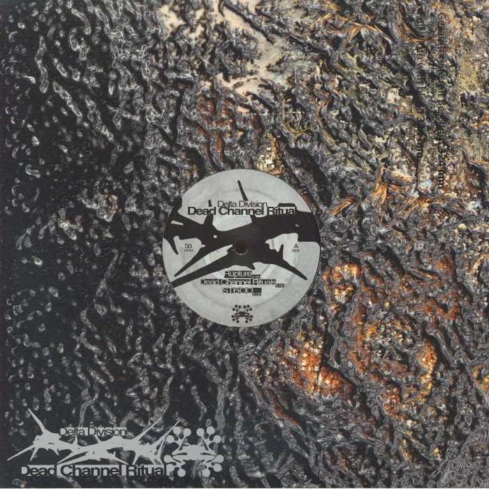DELTA DIVISION - Dead Channels Ritual vinyl sleeve