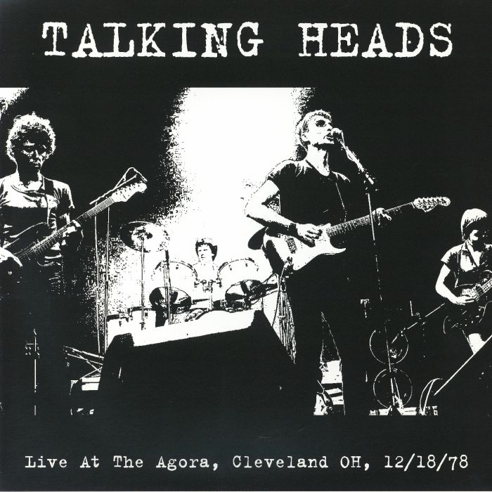 TALKING HEADS - Live At The Agora Cleveland OH 12/8/78 vinyl