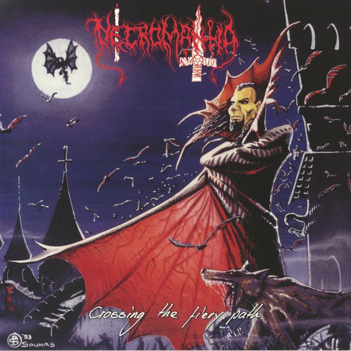 NECROMANTIA - Crossing The Fiery Path (reissue) vinyl sleeve