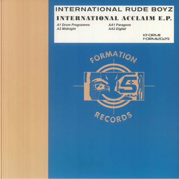 INTERNATIONAL RUDE BOYZ - International Acclaim EP vinyl sleeve
