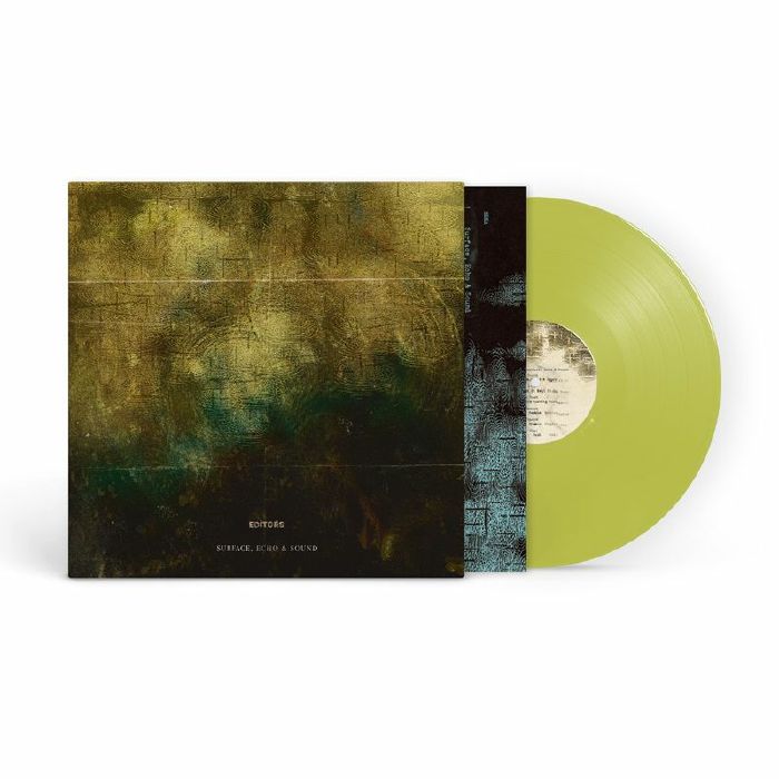 EDITORS - Surface Echo & Sound vinyl sleeve