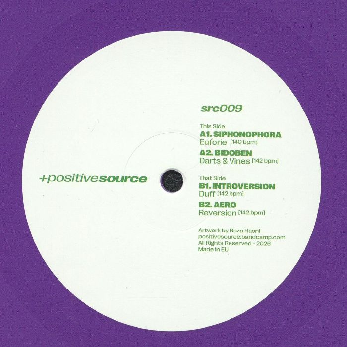 SIPHONOPHORA/BIDOBEN/INTROVERSION/AERO - SRC 009 vinyl sleeve
