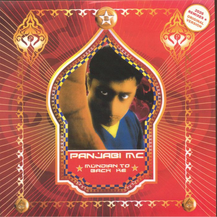 PANJABI MC - Mundian To Bach Ke (2026 new remixes & original versions) vinyl sleeve