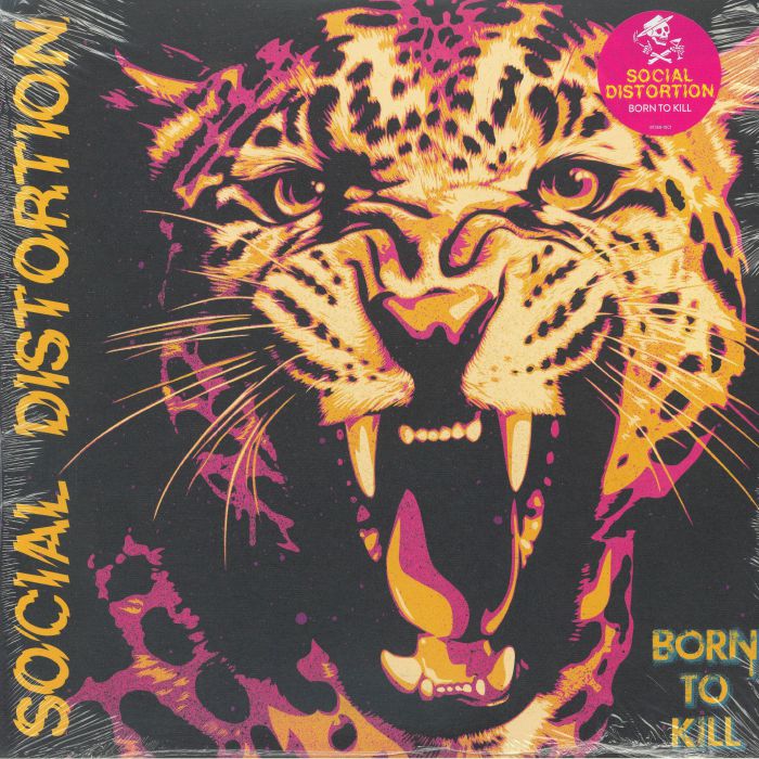 SOCIAL DISTORTION - Born To Kill vinyl sleeve