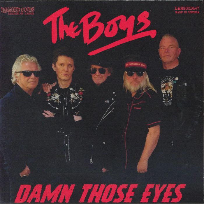 BOYS, The - Damn Those Eyes vinyl sleeve