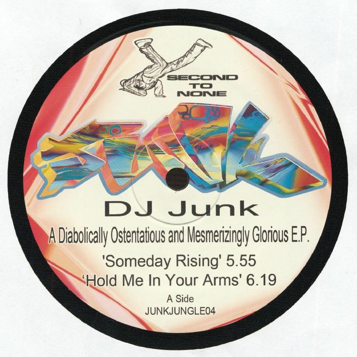 DJ JUNK - A Diabolically Ostentatious & Mesmerizingly Glorious EP vinyl sleeve