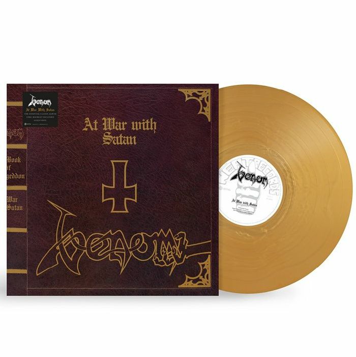 Venom - At War With Satan (reissue) vinyl sleeve